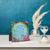 かわいい私は人々を感動的かわいらしおもしろい フォトプラーク (インサイチュ)