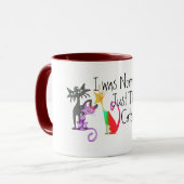 かわいい私は前に正常な3匹の猫おもしろいな猫のお母さんのマグでした マグカップ (正面左)