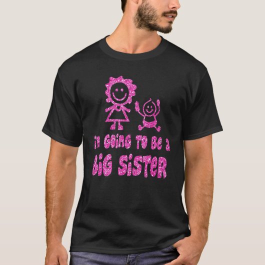 かわいい私は姉の男の子の女の子 Tシャツ (正面)