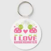 かわいい私は幼稚園ラディバグギフト大好き キーホルダー (正面)