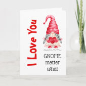 かわいい私は愛あなた女の子の格言物質は何バレンタイン カード (正面)