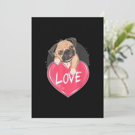 かわいい私は盗むハートパグ |バレンタインデーの贈り物 (スタンド正面)