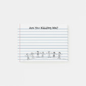 かわいい私をからかってるの？先生ポストイット ポストイット (正面)