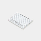 かわいい私をからかってるの？先生ポストイット ポストイット (アングル)