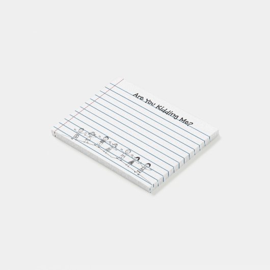 かわいい私をからかってるの？先生ポストイット ポストイット (アングル)