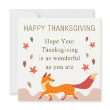 かわいい秋のキツネ落ちる離れ紅葉