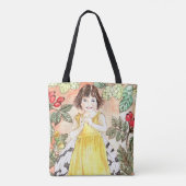 かわいい秋の妖精トートバッグ トートバッグ (裏面)
