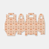 かわいい秋の弓パターン フェイバーボックス (折り畳みなし)