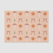 かわいい秋の弓パターン 薄葉紙 (正面)