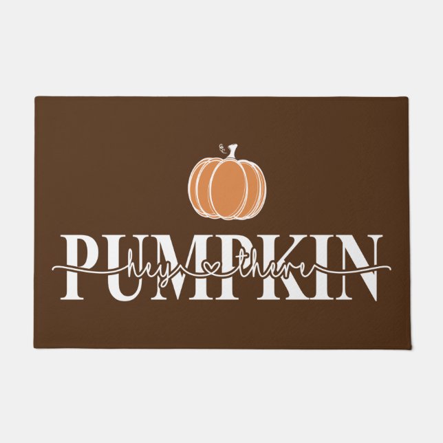 かわいい秋の扉マット ドアマット (正面)