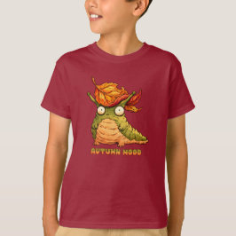 かわいい秋の気分ナメクジ パーカー Tシャツ