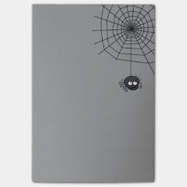 かわいい秋の灰色のハロウィンSpiderwebのポスト・イット ポストイット