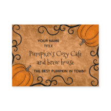 かわいい秋カボチャノベルティ