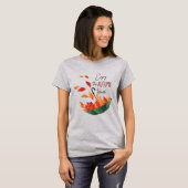 かわいい秋スイーツ秋/傘Tシャツ Tシャツ (正面フル)