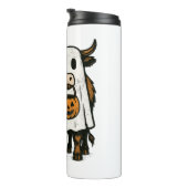 かわいい秋ハイランドカウウ幽霊ハロウィン タンブラー (回転右)