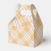 かわいい秋フクロウ&リス男の子誕生日 フェイバーボックス (裏面サイド)