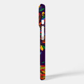 かわいい秋レインボーツリーパープルオータムンサンクスギビング Case-Mate iPhoneケース (裏面 / 左)