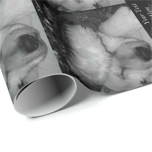 かわいい秋田ねむりのクリスマス犬 ラッピングペーパー (ロールコーナー)