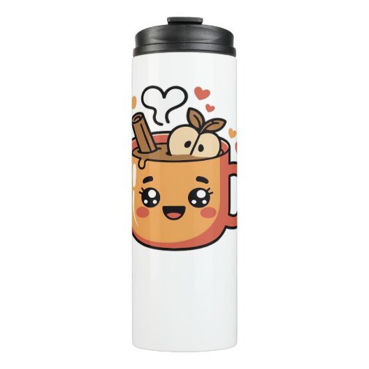 かわいい秋茶クラシックTシャツ タンブラー (正面)