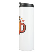 かわいい秋茶クラシックTシャツ タンブラー (回転右)