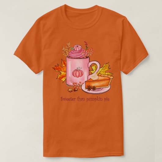 かわいい秋4 Tシャツ (デザイン正面)