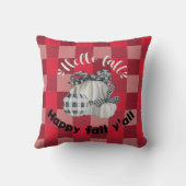 かわいい秋 クッション (裏面)