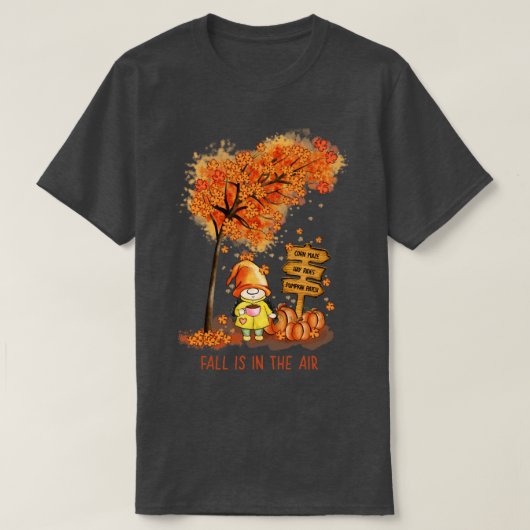 かわいい秋 Tシャツ (デザイン正面)