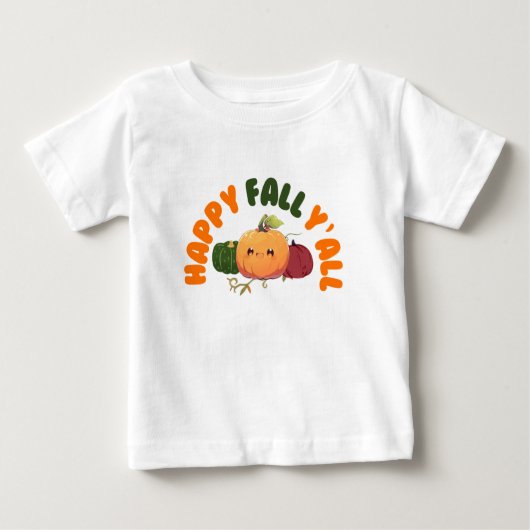 かわいい秋tシャツ ベビーTシャツ (正面)