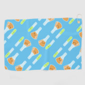 かわいい科学研究室 ゴルフタオル (横)