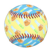 かわいい科学研究室 野球ボール (裏面)