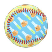 かわいい科学研究室 野球ボール (正面左)