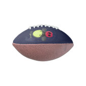 かわいい稲妻の虫ホタル漫画イラストレーション アメリカンフットボール (回転90)