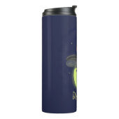 かわいい稲妻の虫ホタル漫画イラストレーション タンブラー (回転左)