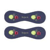 かわいい稲妻の虫ホタル漫画イラストレーション 野球ボール (パネル)