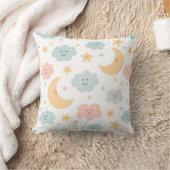 かわいい空のパターン クッション (ブランケット)