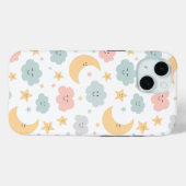 かわいい空のパターン Case-Mate iPhoneケース (裏面 (横))