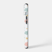 かわいい空のパターン iPhone 15ケース (左側面)