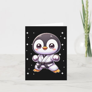 かわいい空手ペンギン武道1 カード