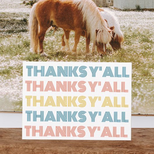 かわいい空白の感謝をありがとうございます　グリーティングカード カード