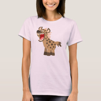 かわいい空腹の漫画Hyena女性Tシャツ Tシャツ