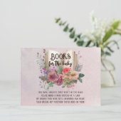 かわいい童話へ本を持ってベビー エンクロージャーカード (スタンド正面)