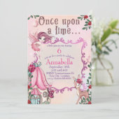 かわいい童話ガーデン 招待状 (スタンド正面)