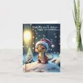 かわいい童話ドラゴンクリスマスカード シーズンカード (正面)