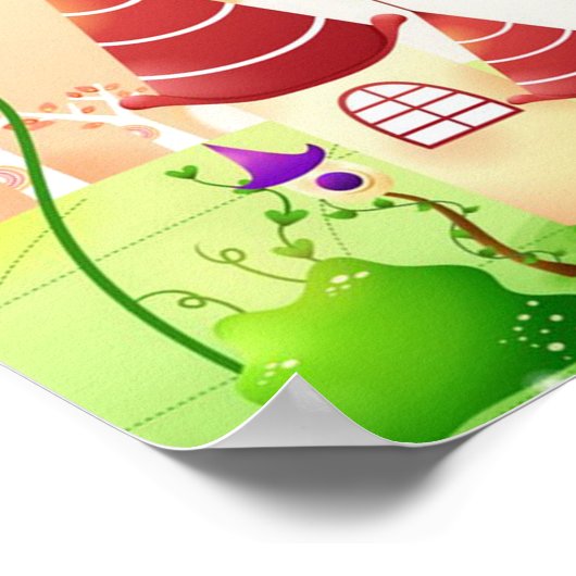 かわいい童話 ポスター (角)