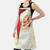 かわいい笑いヴィンテージサンタ エプロン (インサイチュ)