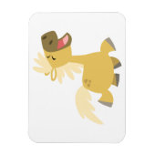 かわいい笑い漫画ポニーフレキシブルマグネット マグネット (縦)