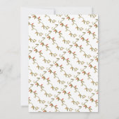 かわいい笑顔かぼちゃランド2誕生日 招待状 (裏面)