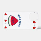 かわいい笑顔かわいいスイカ Case-Mate iPhoneケース (裏面 (横))