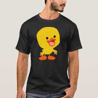かわいい笑顔のカモTシャツ Tシャツ