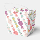 かわいい笑顔のキャンディーギフトボックス フェイバーボックス (裏面サイド)